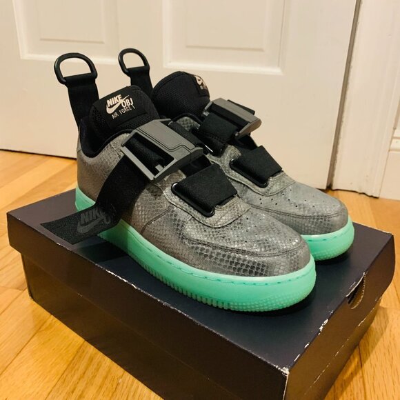 Nike Air Force 1 Utility OBJ Sz 6 100% Authentic AF1 AV2040 001 With Box - Picture 2 of 16